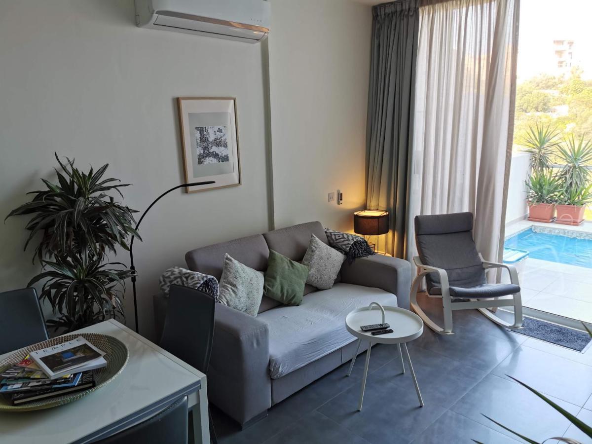 Duplex Maisonette With Heated P-Pool And Jacuzzi San Ġiljan Buitenkant foto